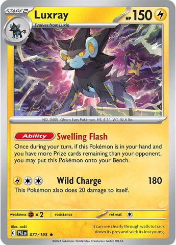 Luxray (071/193) [Scarlet & Violet: Paldea Evolved] Reverse Holofoil