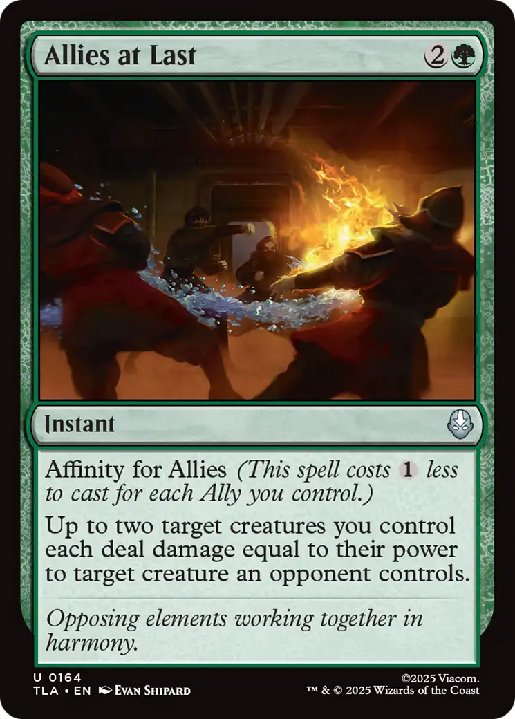 Allies at Last [Avatar: The Last Airbender] Foil