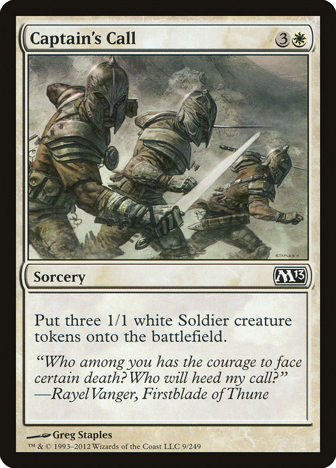 Captain's Call [Magic 2013] Foil