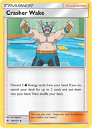 Crasher Wake (104/131) [Sun & Moon: Forbidden Light] Reverse Holofoil