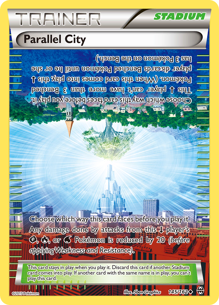 Parallel City (145/162) [XY: BREAKthrough] Reverse Holofoil