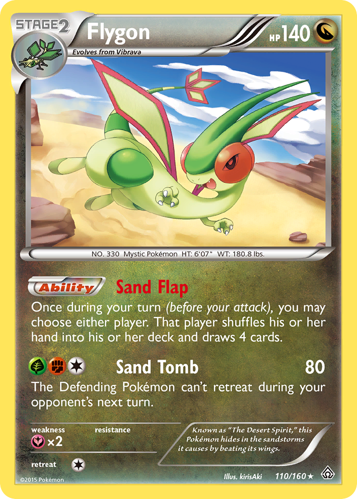 Flygon (110/160) [XY: Primal Clash] Reverse Holofoil