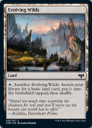 Evolving Wilds [Innistrad: Crimson Vow] Foil