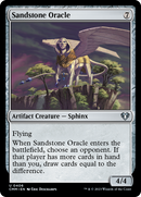 Sandstone Oracle [Commander Masters] Foil