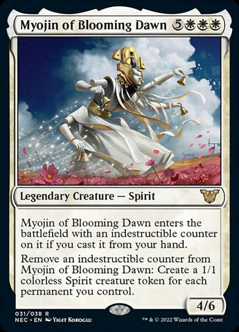 Myojin of Blooming Dawn [Kamigawa: Neon Dynasty Commander] Foil
