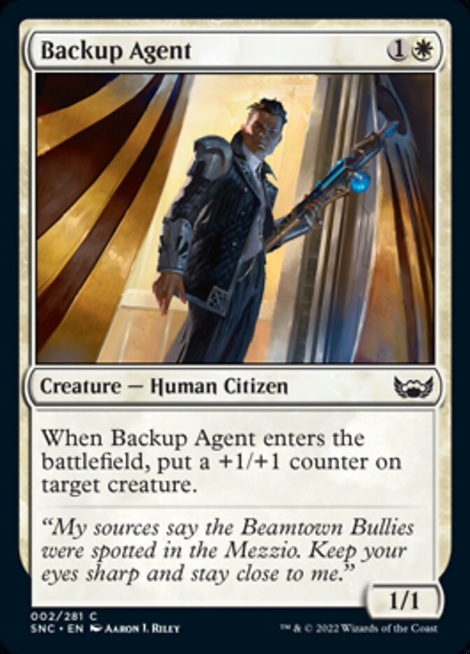 Backup Agent [Streets of New Capenna] Foil