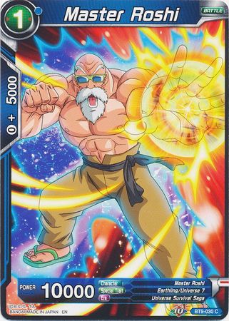 Master Roshi (BT9-030) [Universal Onslaught] Parallel Foil