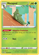Metapod (002/192) [Sword & Shield: Rebel Clash] Reverse Holofoil