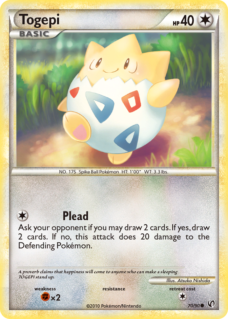 Togepi (70/90) [HeartGold & SoulSilver: Undaunted] Reverse Holofoil