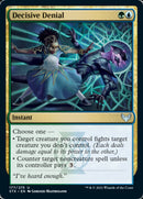 Decisive Denial [Strixhaven: School of Mages] Foil