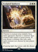Sculpted Sunburst [Commander Legends: Battle for Baldur's Gate] Foil