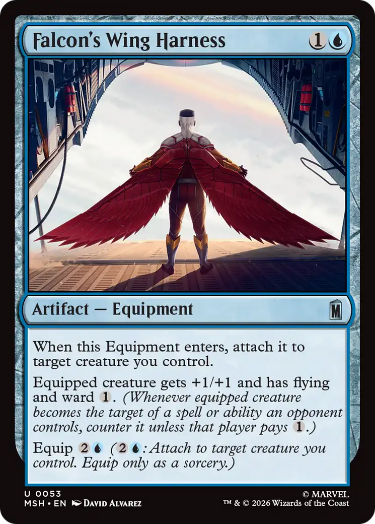 Falcon's Wing Harness [Marvel Super Heroes] Foil