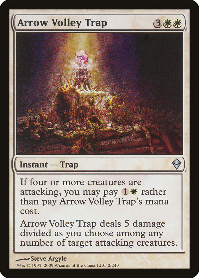Arrow Volley Trap [Zendikar] Foil