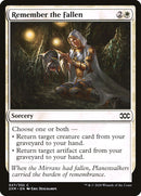 Remember the Fallen [Double Masters] Foil