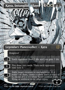 Kaya, Intangible Slayer (Borderless Manga) [Phyrexia: All Will Be One] Foil