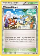 Tropical Beach (BW28) [Black & White: Black Star Promos] Holofoil
