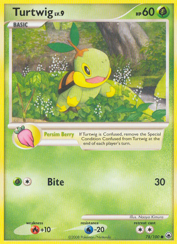 Turtwig (78/100) [Diamond & Pearl: Majestic Dawn] Reverse Holofoil