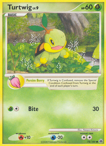 Turtwig (78/100) [Diamond & Pearl: Majestic Dawn] Reverse Holofoil