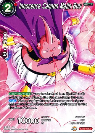 Innocence Cannon Majin Buu (EX06-05) [Special Anniversary Set] Parallel Foil