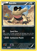 Sandile (64/108) [Black & White: Dark Explorers] Reverse Holofoil