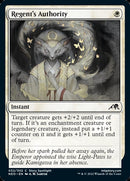 Regent's Authority [Kamigawa: Neon Dynasty] Foil