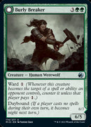 Burly Breaker // Dire-Strain Demolisher [Innistrad: Midnight Hunt] Foil