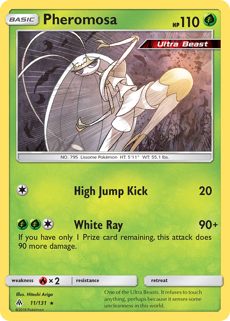Pheromosa (11/131) [Sun & Moon: Forbidden Light] Reverse Holofoil