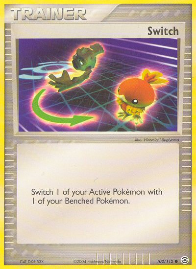 Switch (102/112) [EX: FireRed & LeafGreen] Reverse Holofoil