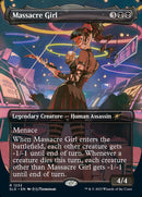 Massacre Girl (Borderless) [Secret Lair Drop Series] Foil