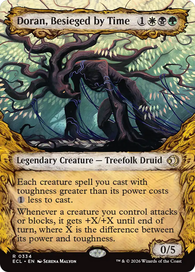 Doran, Besieged by Time (Showcase) [Lorwyn Eclipsed] Foil