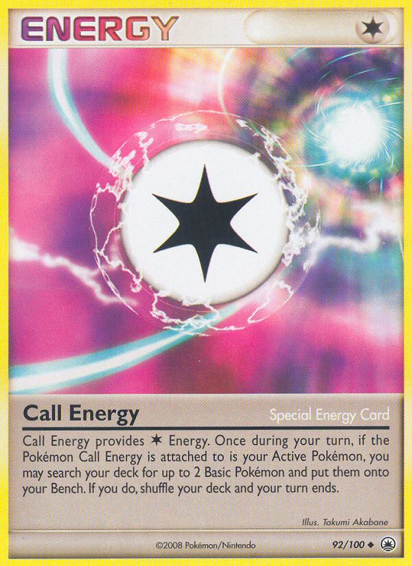 Call Energy (92/100) [Diamond & Pearl: Majestic Dawn] Reverse Holofoil