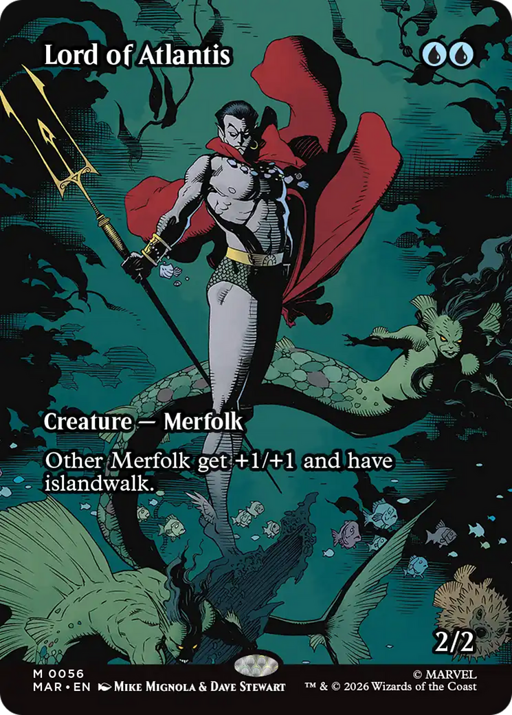 Lord of Atlantis (Borderless) [Marvel Universe: Eternal-Legal] Foil