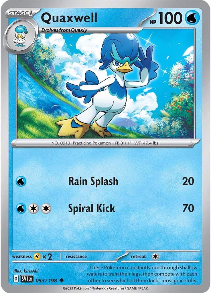 Quaxwell (053/198) [Scarlet & Violet: Base Set] Reverse Holofoil