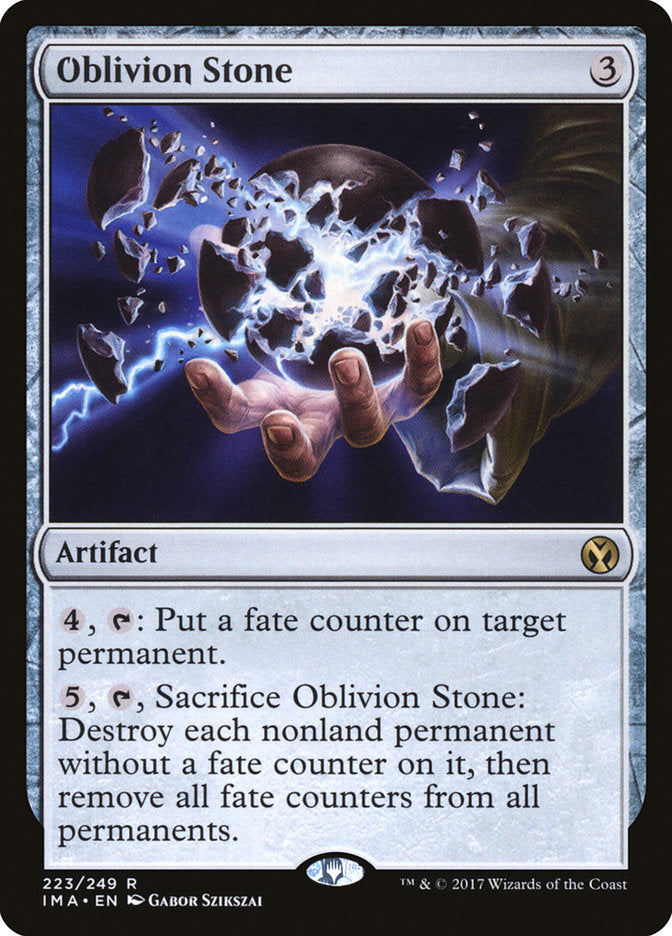 Oblivion Stone [Iconic Masters] Foil