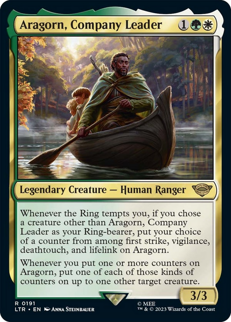 Aragorn, Company Leader [The Lord of the Rings: Tales of Middle-Earth] Foil