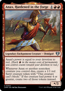 Anax, Hardened in the Forge [Commander Masters] Foil