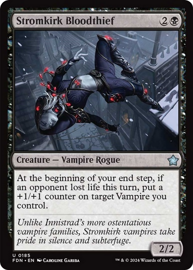 Stromkirk Bloodthief [Foundations] Foil