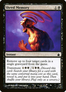Shred Memory [Ravnica: City of Guilds] Foil