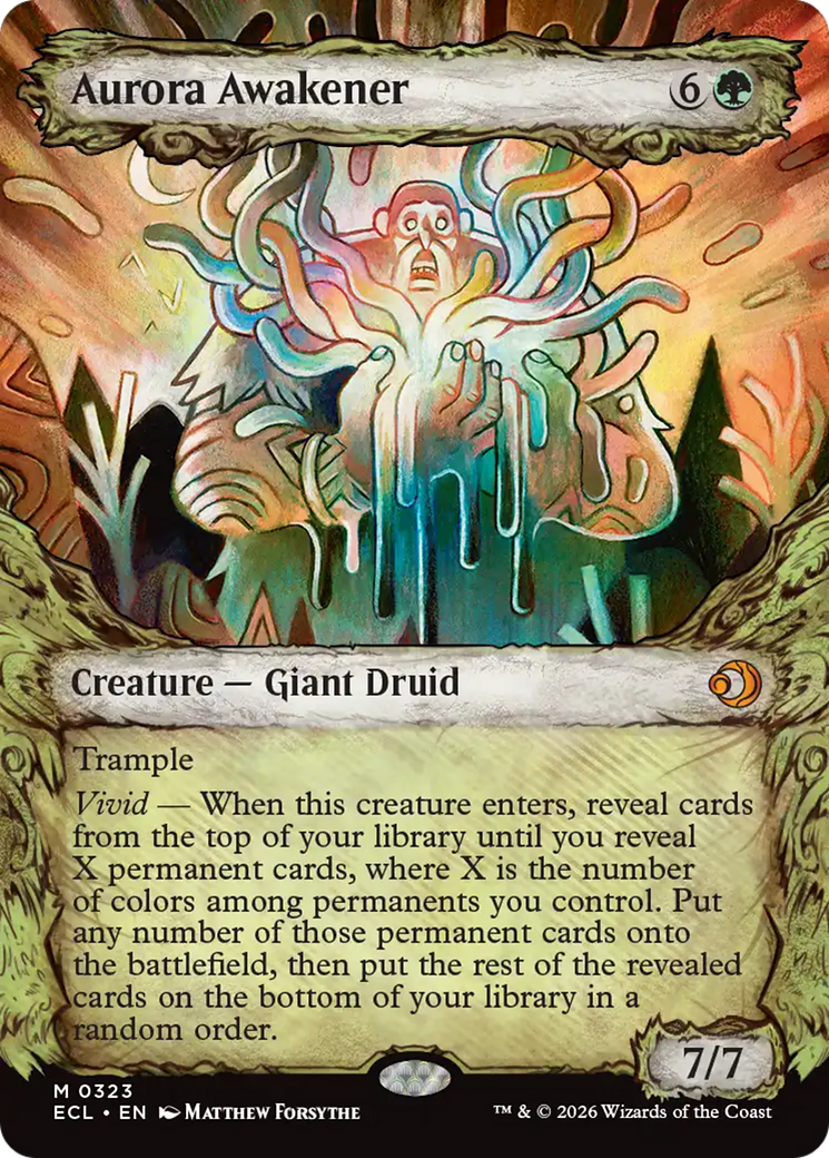 Aurora Awakener (Showcase) [Lorwyn Eclipsed] Foil