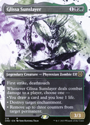 Glissa Sunslayer (Borderless Ichor) [Phyrexia: All Will Be One] Foil