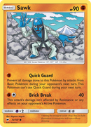 Sawk (72/147) [Sun & Moon: Burning Shadows] Reverse Holofoil