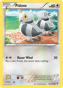 Pidove (123/149) [Black & White: Boundaries Crossed] Reverse Holofoil