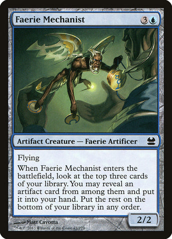 Faerie Mechanist [Modern Masters] Foil