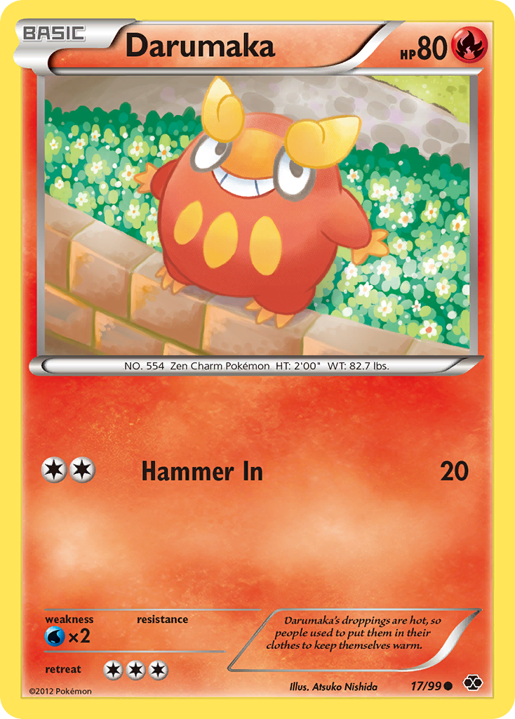 Darumaka (17/99) [Black & White: Next Destinies] Reverse Holofoil