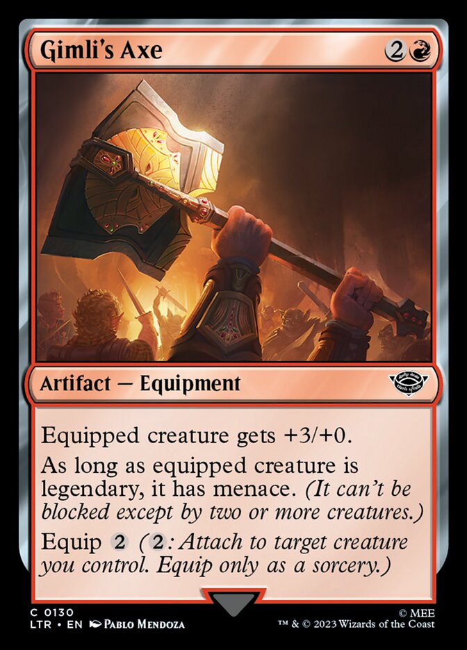 Gimli's Axe [The Lord of the Rings: Tales of Middle-Earth] Foil
