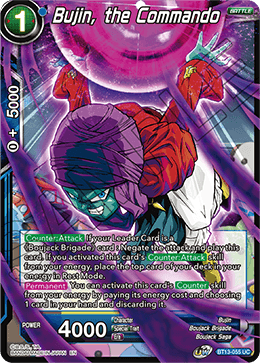 Bujin, the Commando (Uncommon) (BT13-055) [Supreme Rivalry] Parallel Foil