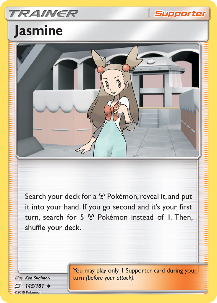 Jasmine (145/181) [Sun & Moon: Team Up] Reverse Holofoil