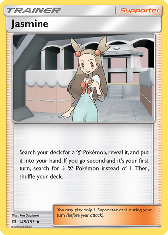 Jasmine (145/181) [Sun & Moon: Team Up] Reverse Holofoil