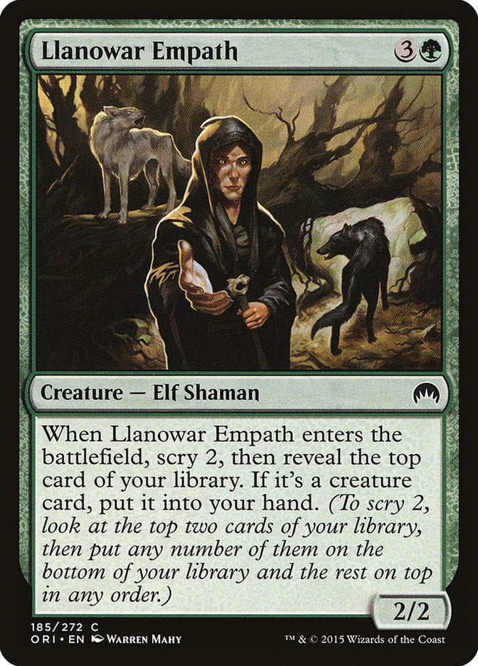 Llanowar Empath [Magic Origins] Foil