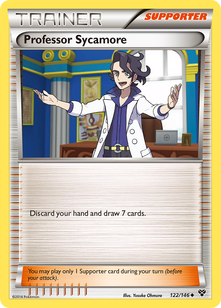 Professor Sycamore (122/146) [XY: Base Set] Reverse Holofoil